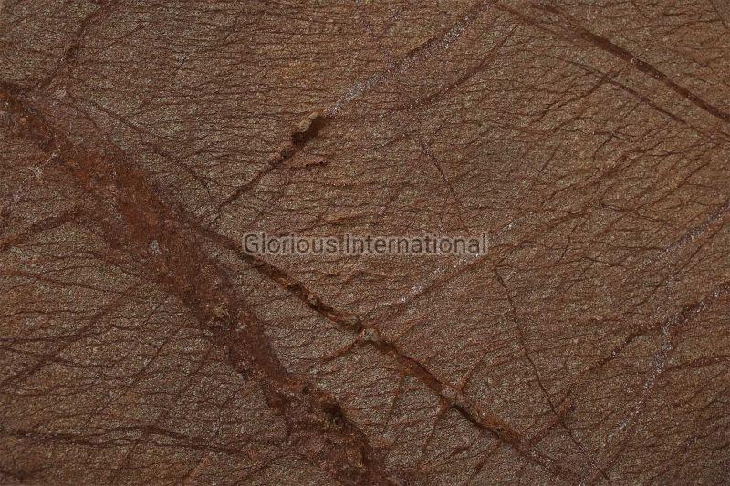 Rainforest Brown Marble Veneer Sheets