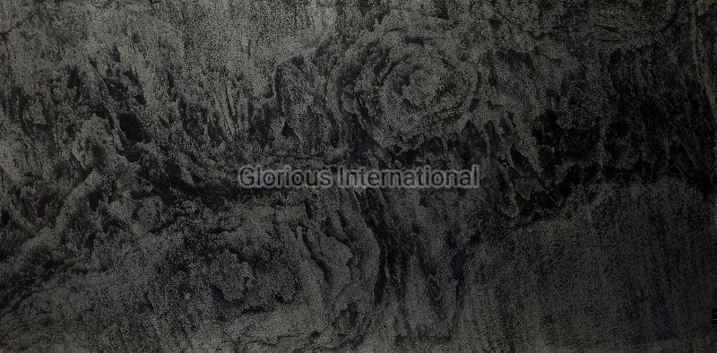 Silver Black Slate Stone Veneer Sheets