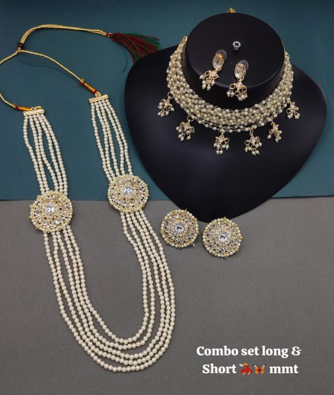 white Gold Plated Beads