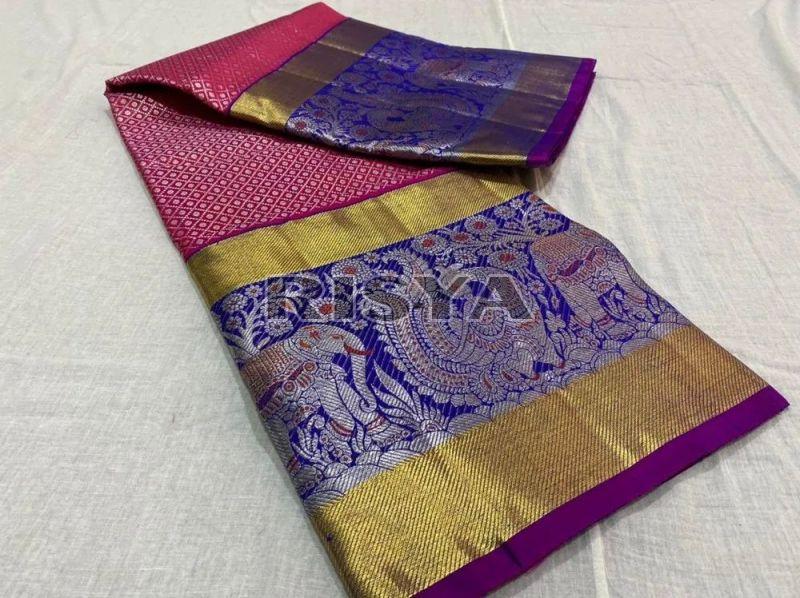 Handloom Venkatagiri Pattu Saree