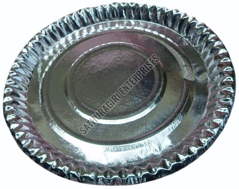 12 Inch Silver Foil Paper Plate