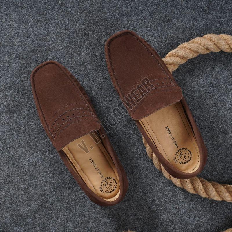 Mens Dark Brown Loafer Shoes