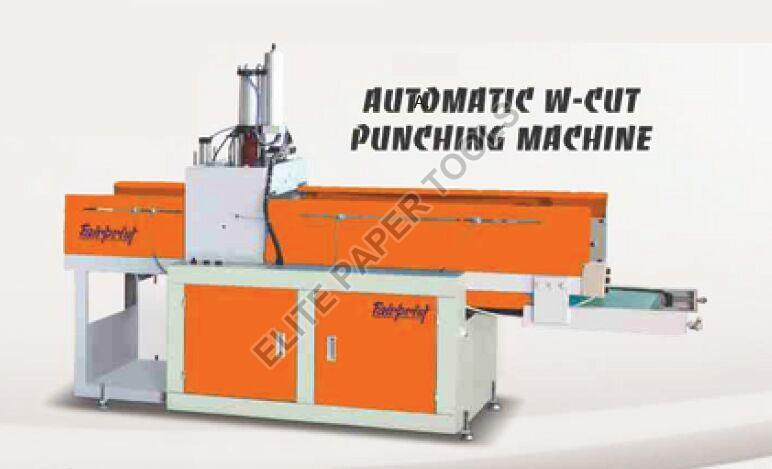 W Cut Carry Bag Punching Machine