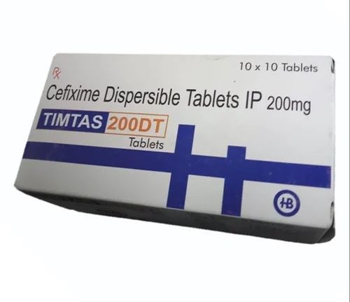 200mg Cefixime Dispersible Tablets