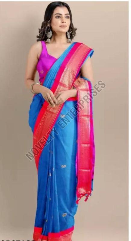 Party Wear Cotton Silk Saree