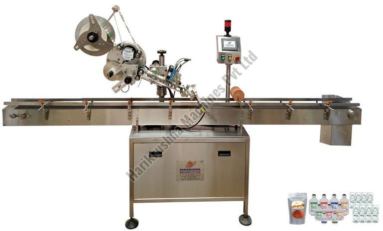 Automatic Horizontal Top Side Sticker Labelling Machine