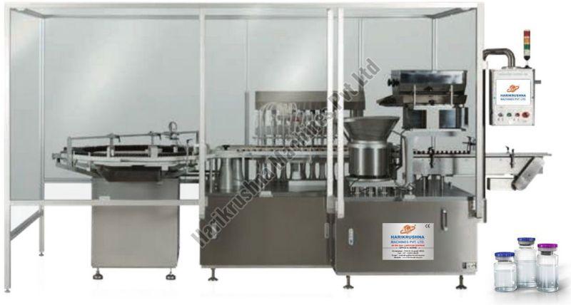 Automatic Vial Filling Machine and Rubber Bunging Machine