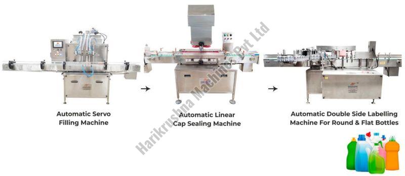 Liquid Detergent and Hand Wash Packaging Line