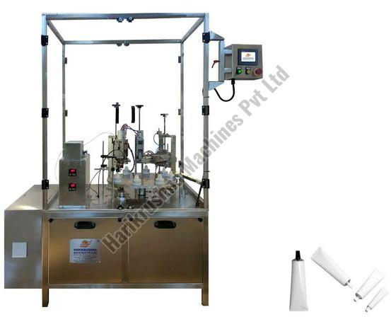 Semi-Automatic Tube Filling, Sealing and Coding Machine