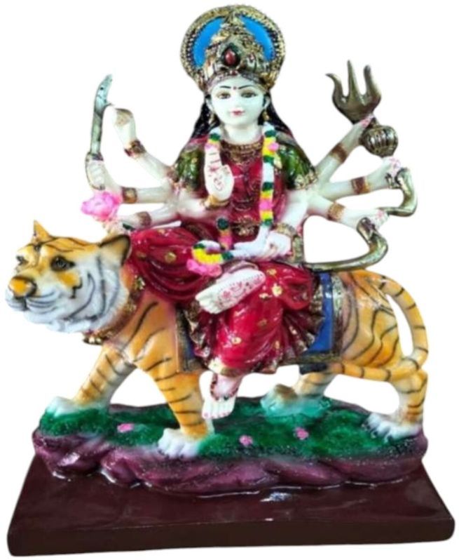 DURGA RESIN STATUE 12 INCH