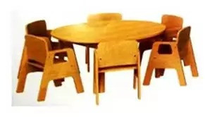 FUR-PS007 Preschool Desk Bench