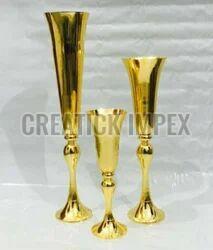 Metal Pillar Candle Holder