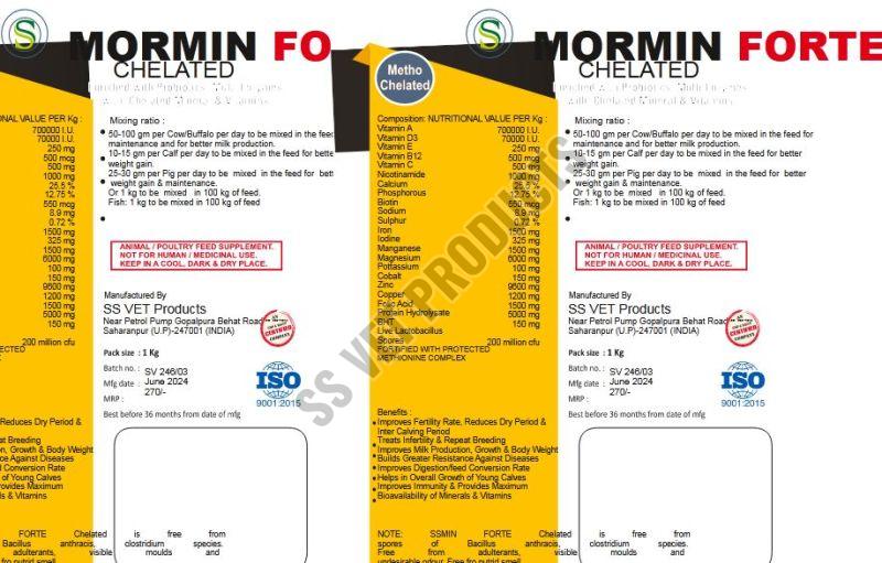 Mormin Forte Animal Feed Supplement