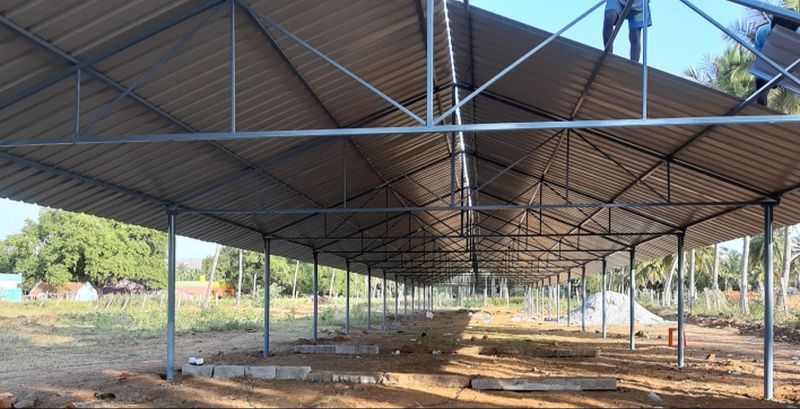 Prefabricated Poultry Farm Shed
