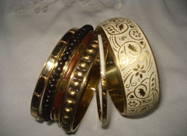 Brass Bangles Set of 6 Pcs