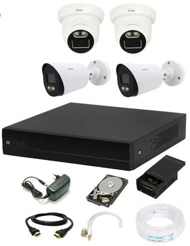 CCTV Camera 4 Channel Setup