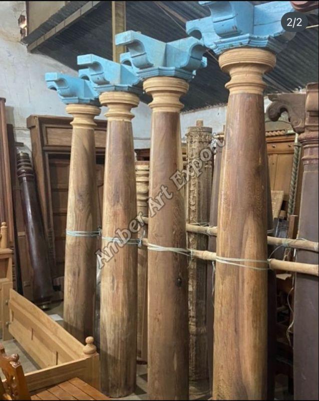 Vintage Wooden Poles