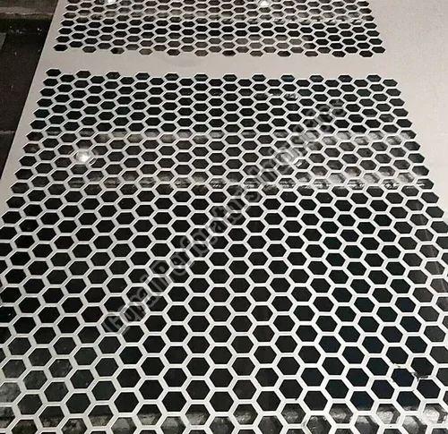 Hexagonal Perforated Sheet