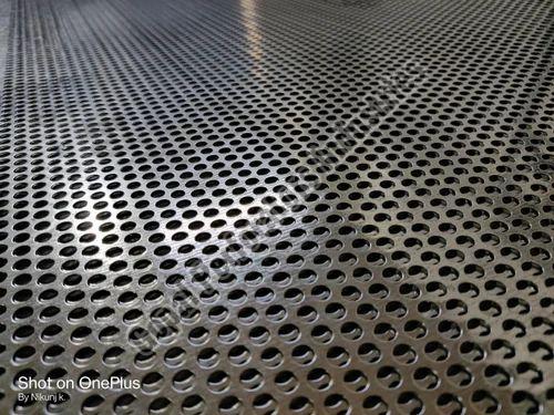 Oblong Hole Perforated Sheets