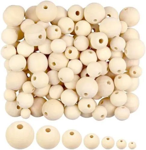 2.5 to 50 mm Wooden Beads