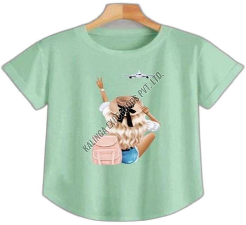 Girls Cotton T Shirt