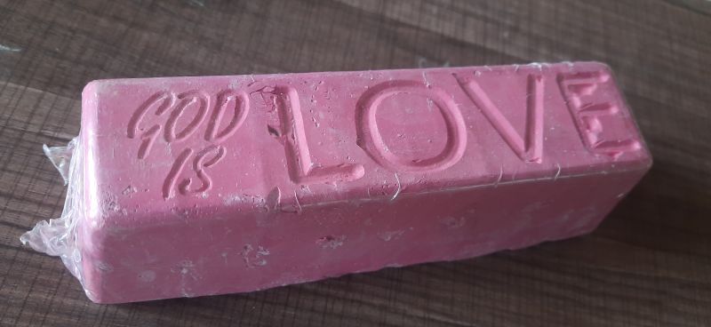 Pink Metal Polishing Compound Bar