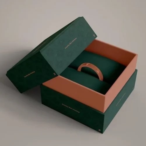 Cardboard Square Ring Packaging Box