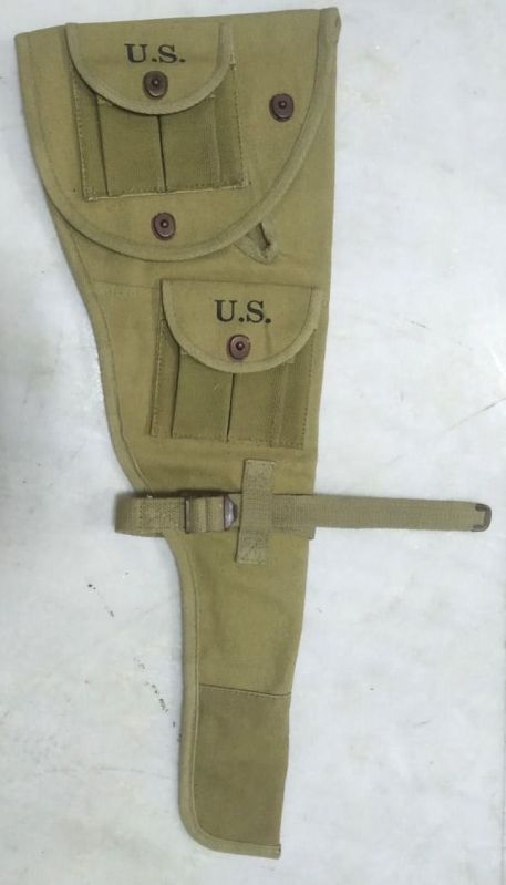 Repro WWII US Army M1 Carbine Paratrooper Canvas Mag Pouch