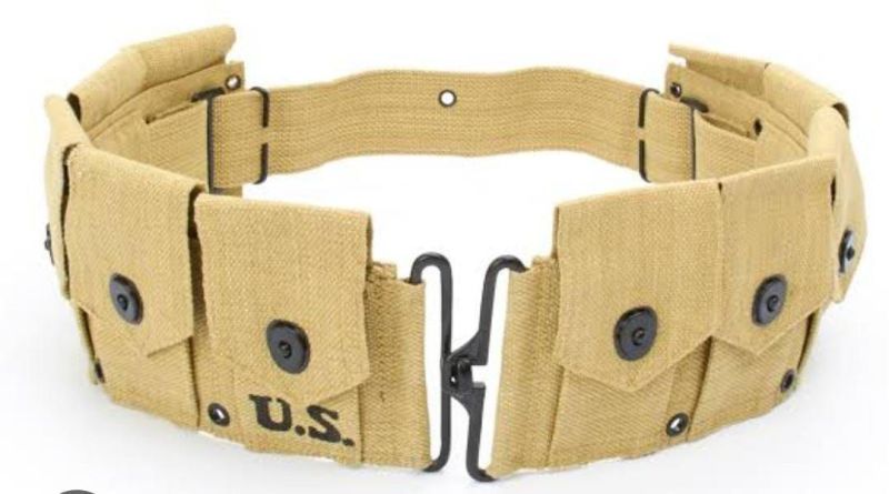 U.S Army M1923 ten pocket cartridge belt