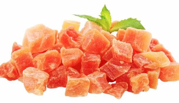 Frozen Red Papaya Cubes