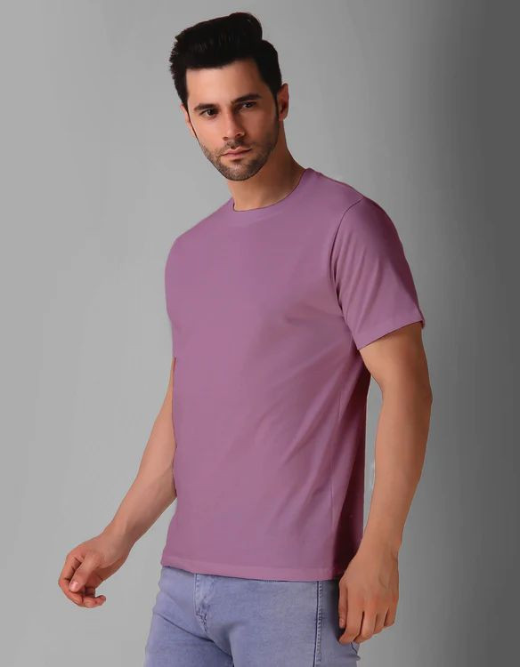 Mens Plain Regular Fit T Shirts