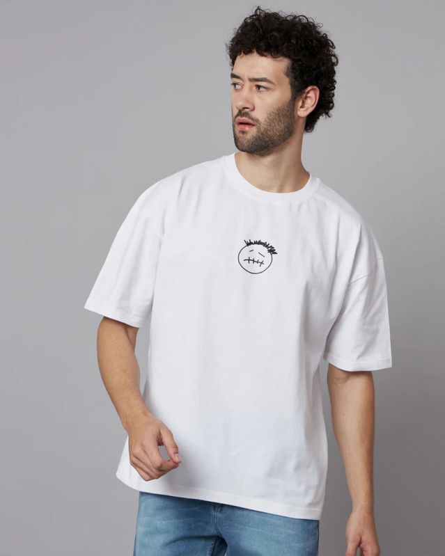 Mens Cannac Printed Oversized T Shirt