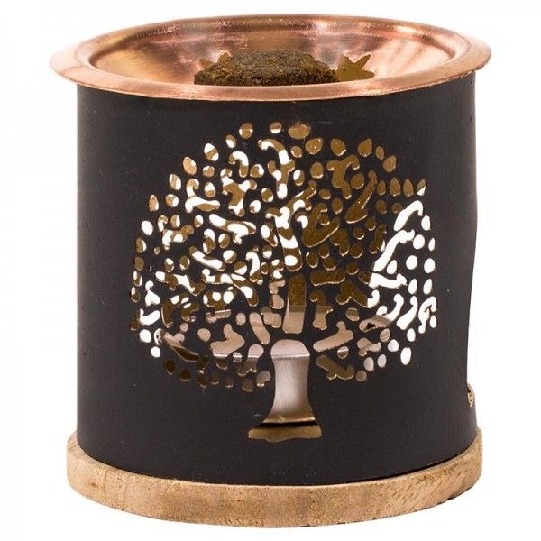 Aroma fume Incense burner Tree of life