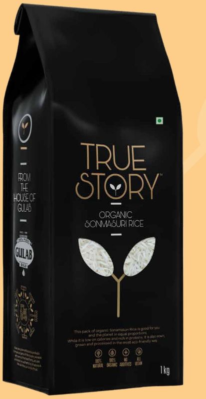 True Story Organic White Sona Masoori Rice