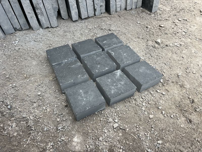 Kadappa Black Limestone Cobble Stone