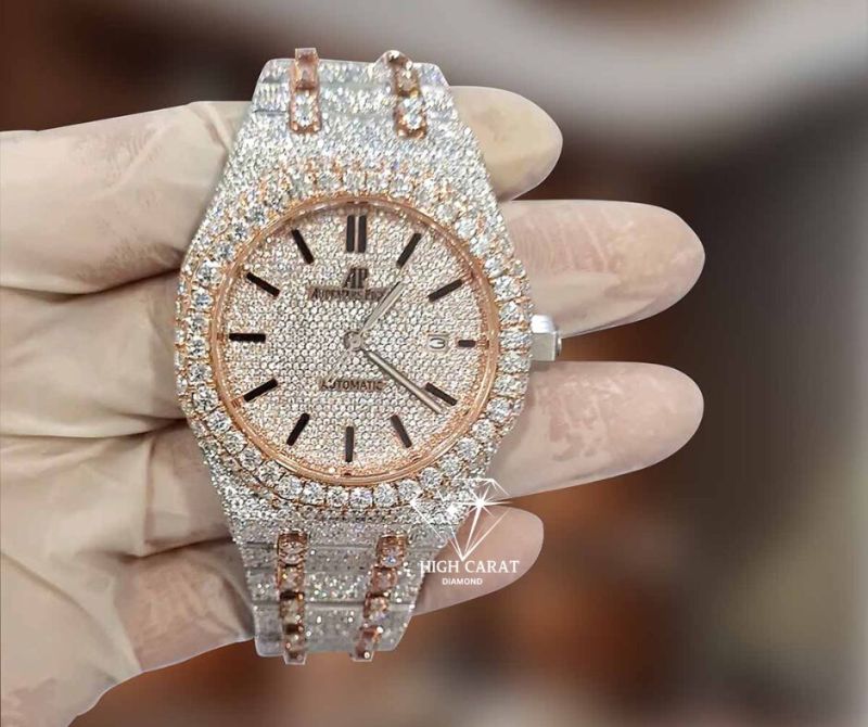 Moissanite Diamond Watch Bes Design Of The Men Watch