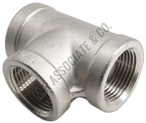 Stainless Steel Threaded Tee