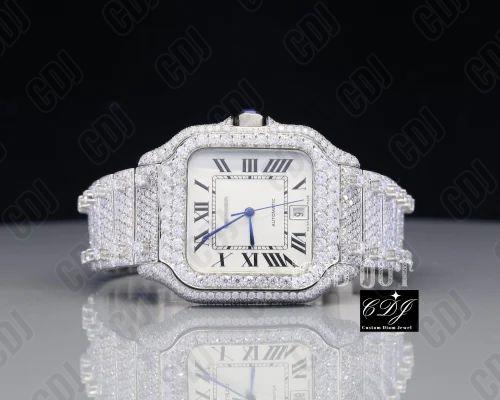 RK08 VVS Moissanite Diamond Watch