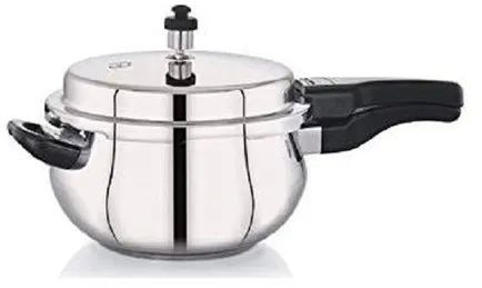 4 Litre Tim Cook Stainless Steel Handi Pressure Cooker