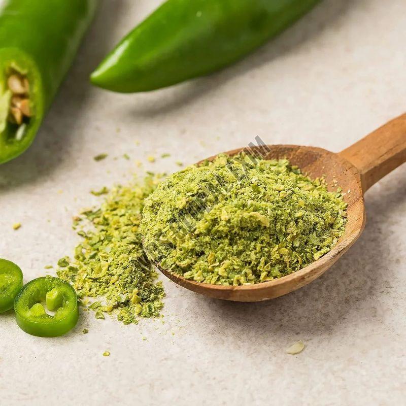 Dehydrated Green Chili Powder