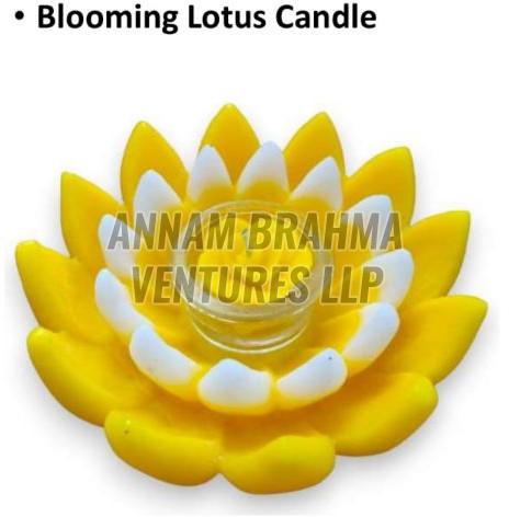 Blooming Lotus Candle