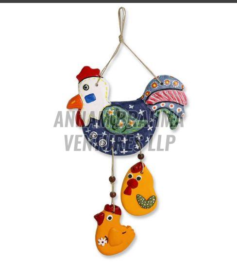 Wood Birds Wall Hanging