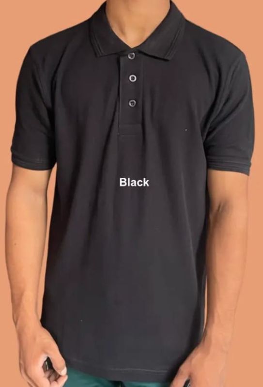 Premium Cotton Plain Polo T-shirt 220 GSM