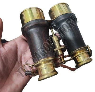 Antique Brass Binocular