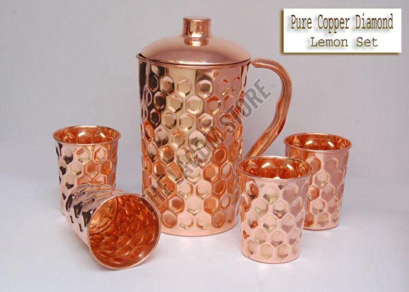 Pure Copper Lemon Set