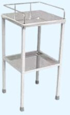 Stainless Steel Hospital Bed Side Table