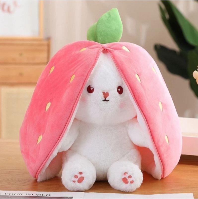 Little Strawberry Bear Soft Toy