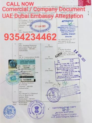 Commercial Document Apostille Service