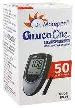 Dr. Morepen Glucoone Glucometer and Strips