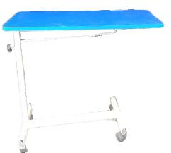 Stainless Steel Over Bed Trolley